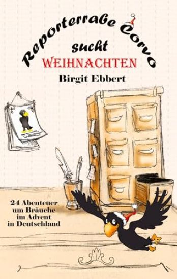 Reporterrabe Corvo sucht Weihnachten
