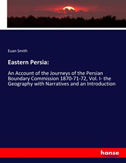 Eastern Persia: – Euan Smith, kirjan kansikuva