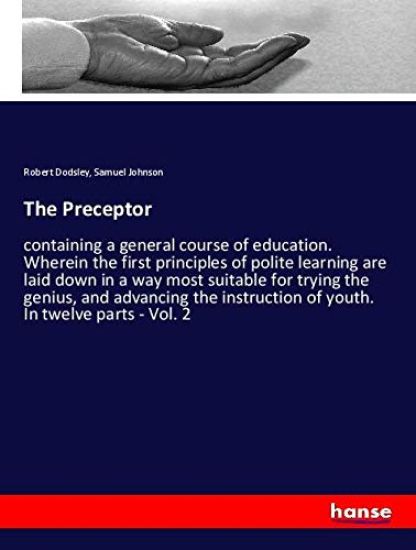 The Preceptor – Robert Dodsley, kirjan kansikuva