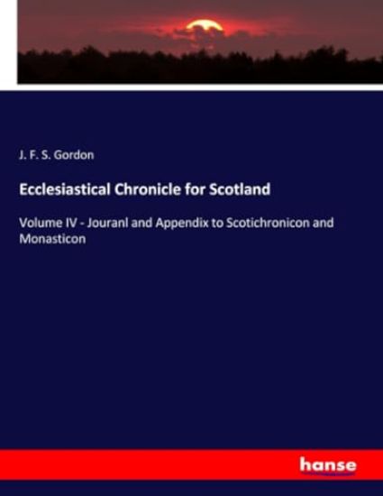 Ecclesiastical Chronicle for Scotland