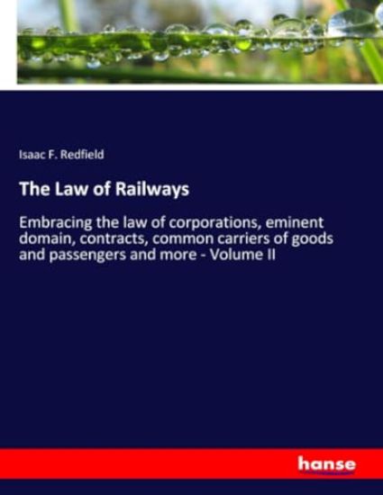 The Law of Railways