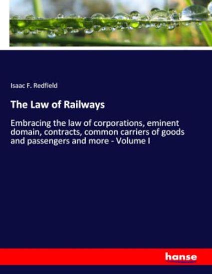 The Law of Railways