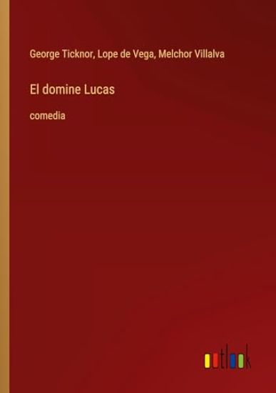El domine Lucas – Lope De Vega, kirjan kansikuva