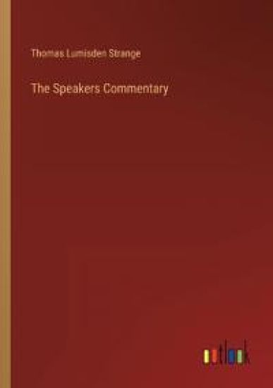 The Speakers Commentary