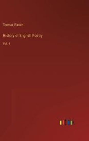 History of English Poetry
