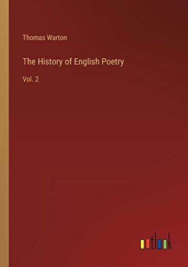 The History of English Poetry