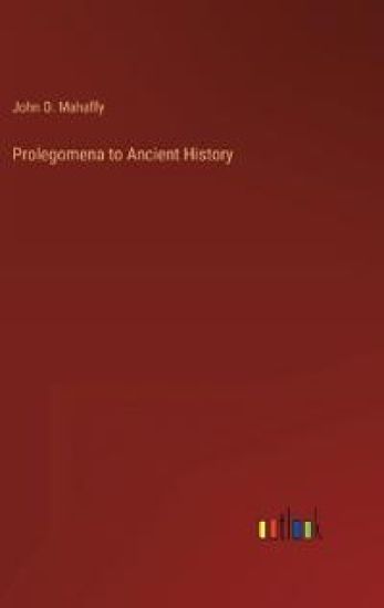 Prolegomena to Ancient History