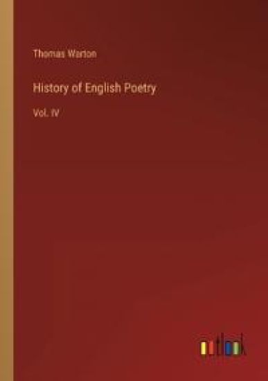 History of English Poetry