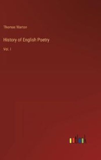 History of English Poetry