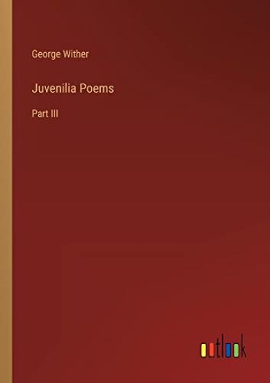 Juvenilia Poems