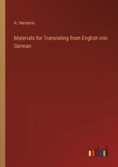 Materials for Translating from English into German