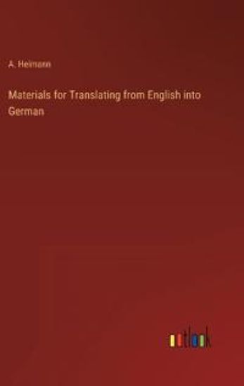 Materials for Translating from English into German