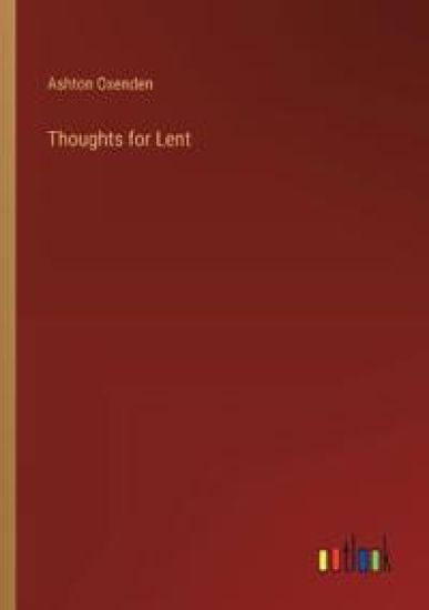 Thoughts for Lent