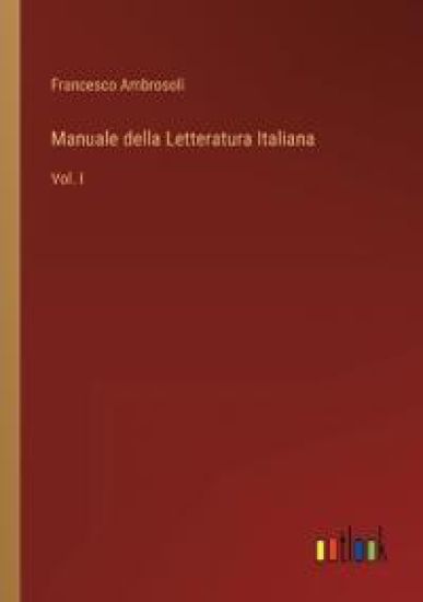Manuale della Letteratura Italiana