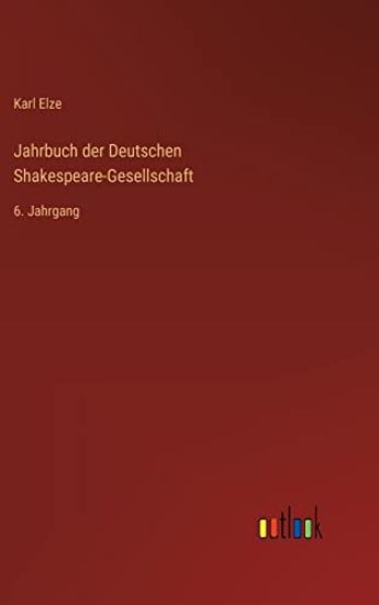 Jahrbuch der Deutschen Shakespeare-Gesellschaft