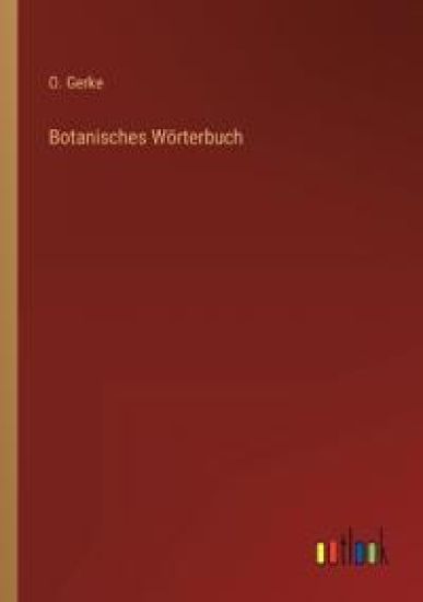 Botanisches Wörterbuch