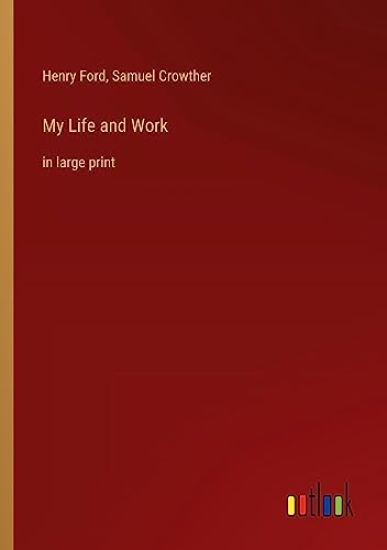 My Life and Work