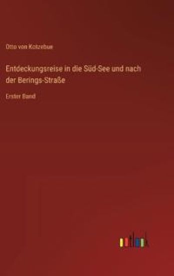 Entdeckungsreise in die Süd-See und nach der Berings-Straße: Erster Band