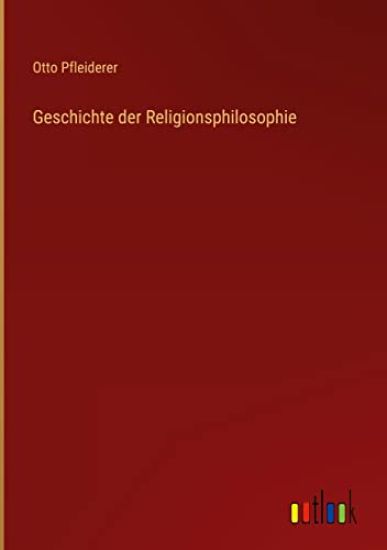 Geschichte der Religionsphilosophie