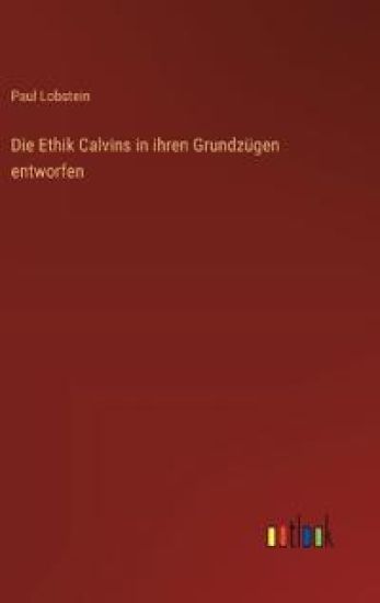 Die Ethik Calvins in ihren Grundzügen entworfen