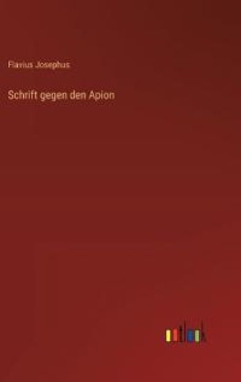 Schrift gegen den Apion