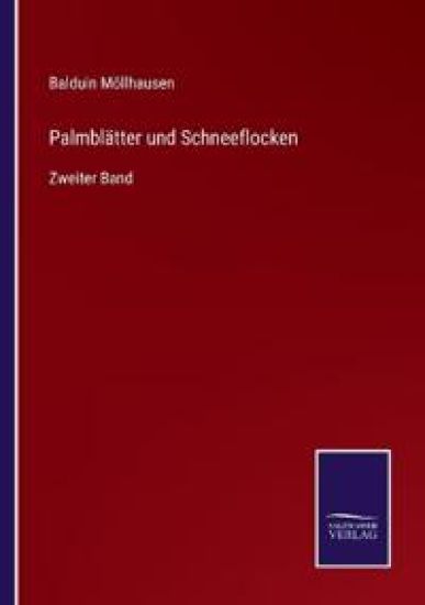 Palmblätter und Schneeflocken