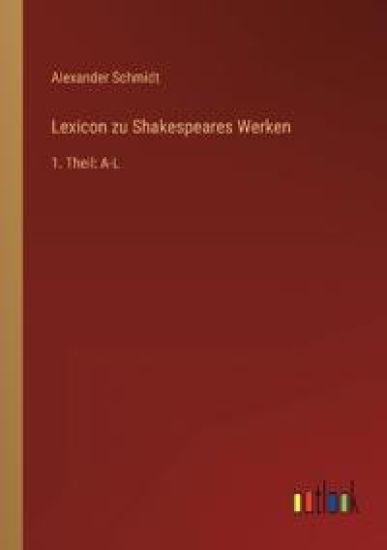 Lexicon zu Shakespeares Werken