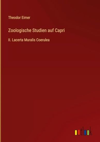 Zoologische Studien auf Capri