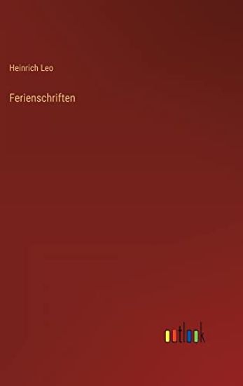 Ferienschriften