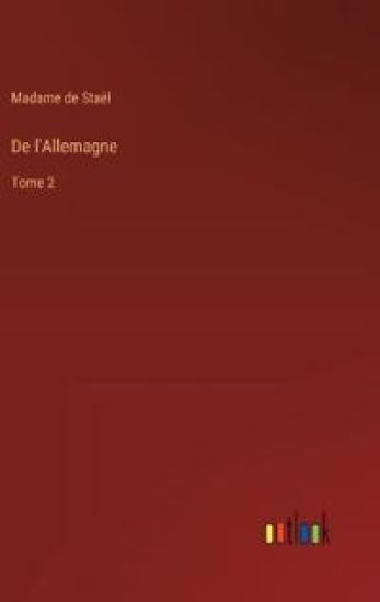 De l'Allemagne