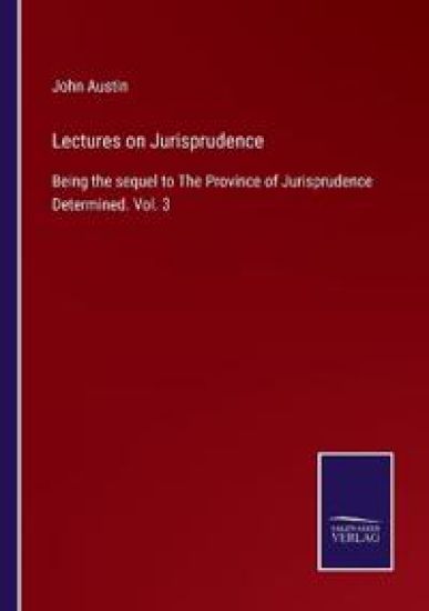 Lectures on Jurisprudence