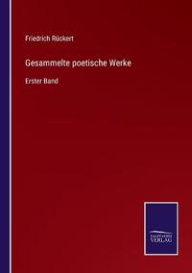 Gesammelte poetische Werke