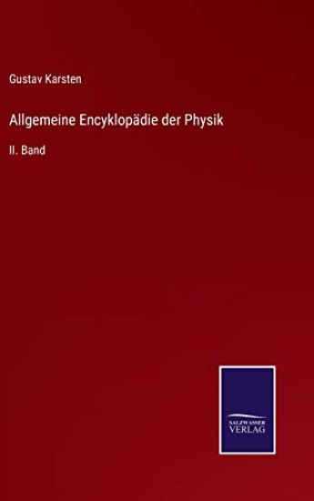 Allgemeine Encyklopädie der Physik