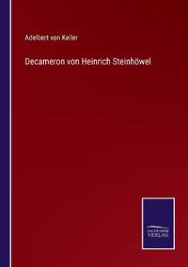 Decameron von Heinrich Steinhöwel