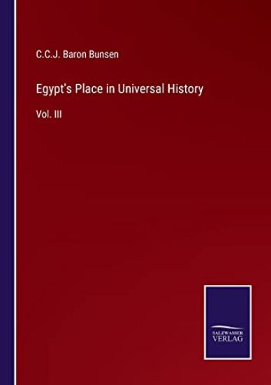 Egypt's Place in Universal History