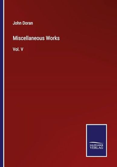 Miscellaneous Works