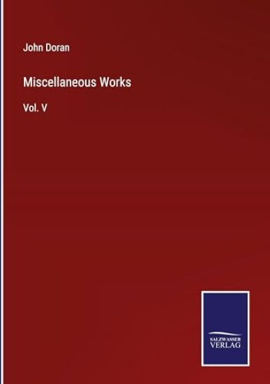 Miscellaneous Works