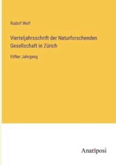 Vierteljahrsschrift der Naturforschenden Gesellschaft in Zürich