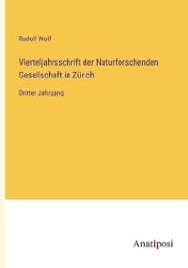 Vierteljahrsschrift der Naturforschenden Gesellschaft in Zürich