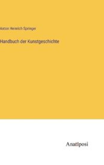 Handbuch der Kunstgeschichte