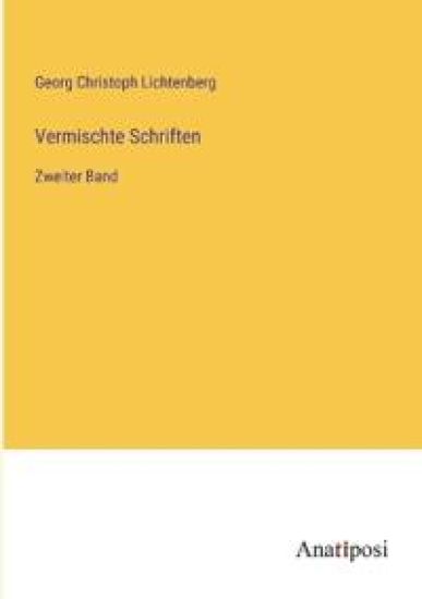 Vermischte Schriften
