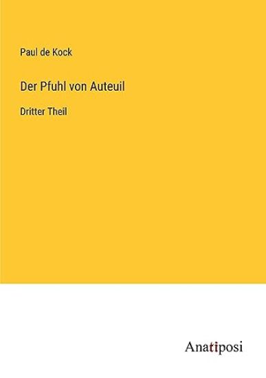 Der Pfuhl von Auteuil