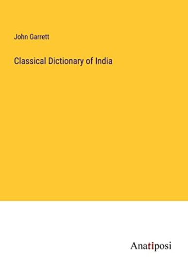 Classical Dictionary of India