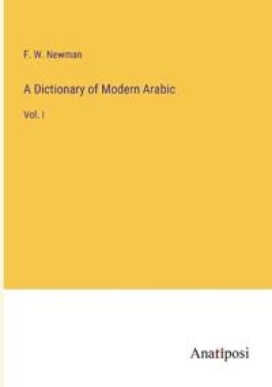 A Dictionary of Modern Arabic