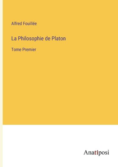 La Philosophie de Platon
