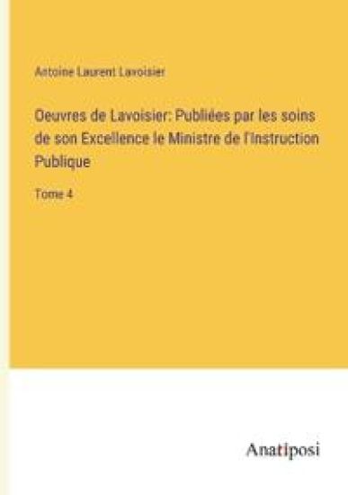 Oeuvres de Lavoisier