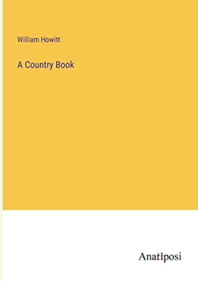 A Country Book – William Howitt, kirjan kansikuva