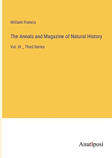 The Annals and Magazine of Natural History