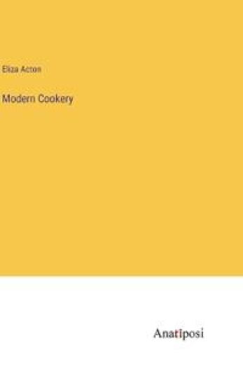 Modern Cookery
