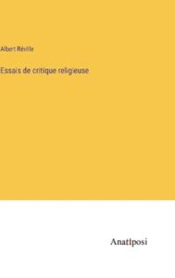 Essais de critique religieuse